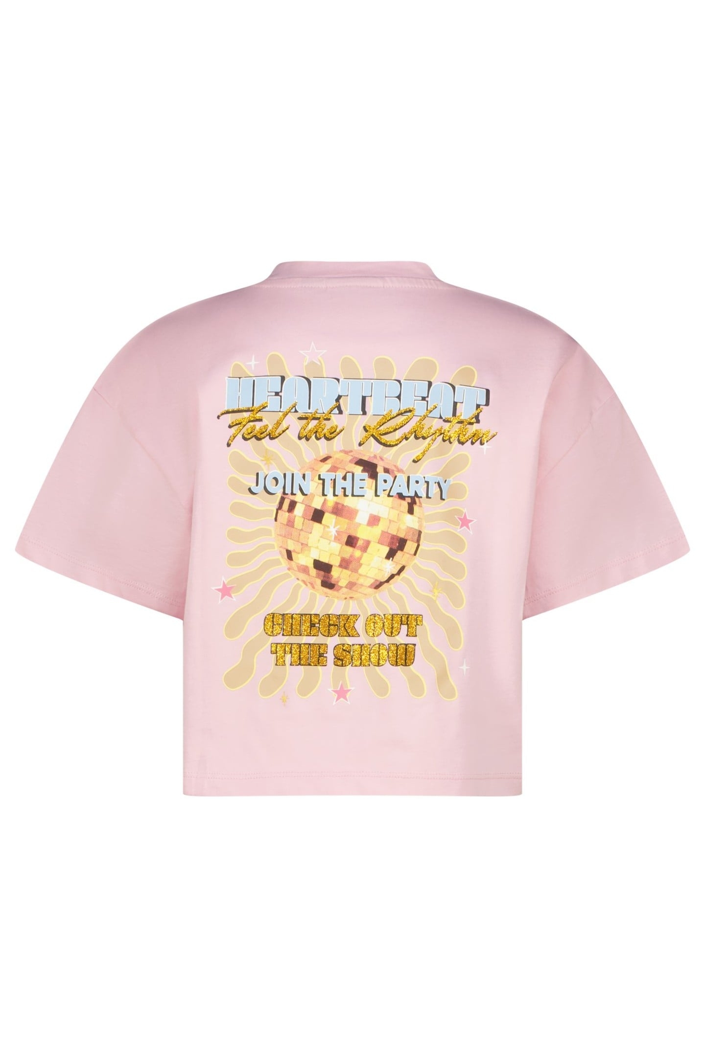 GIRLS HENRIET T-SHIRT SHIMMER PINK 2