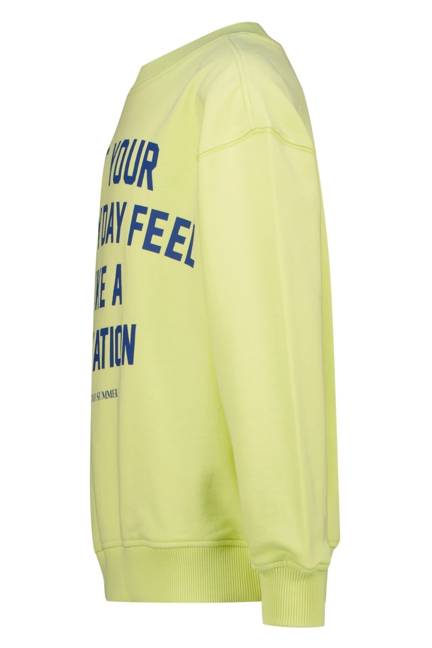 BOYS NYBO SWEATER PALE LIME YELLOW 3