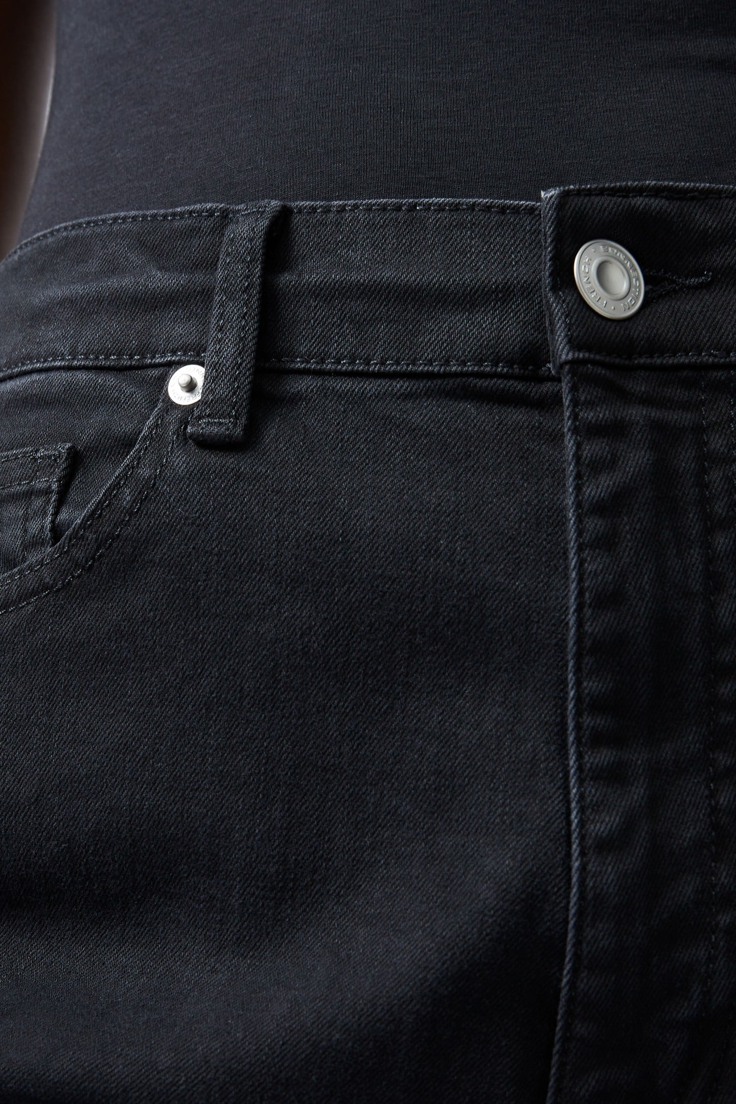 TOMS DENIM BLEACH LINE JEAN JUST BLACK 4