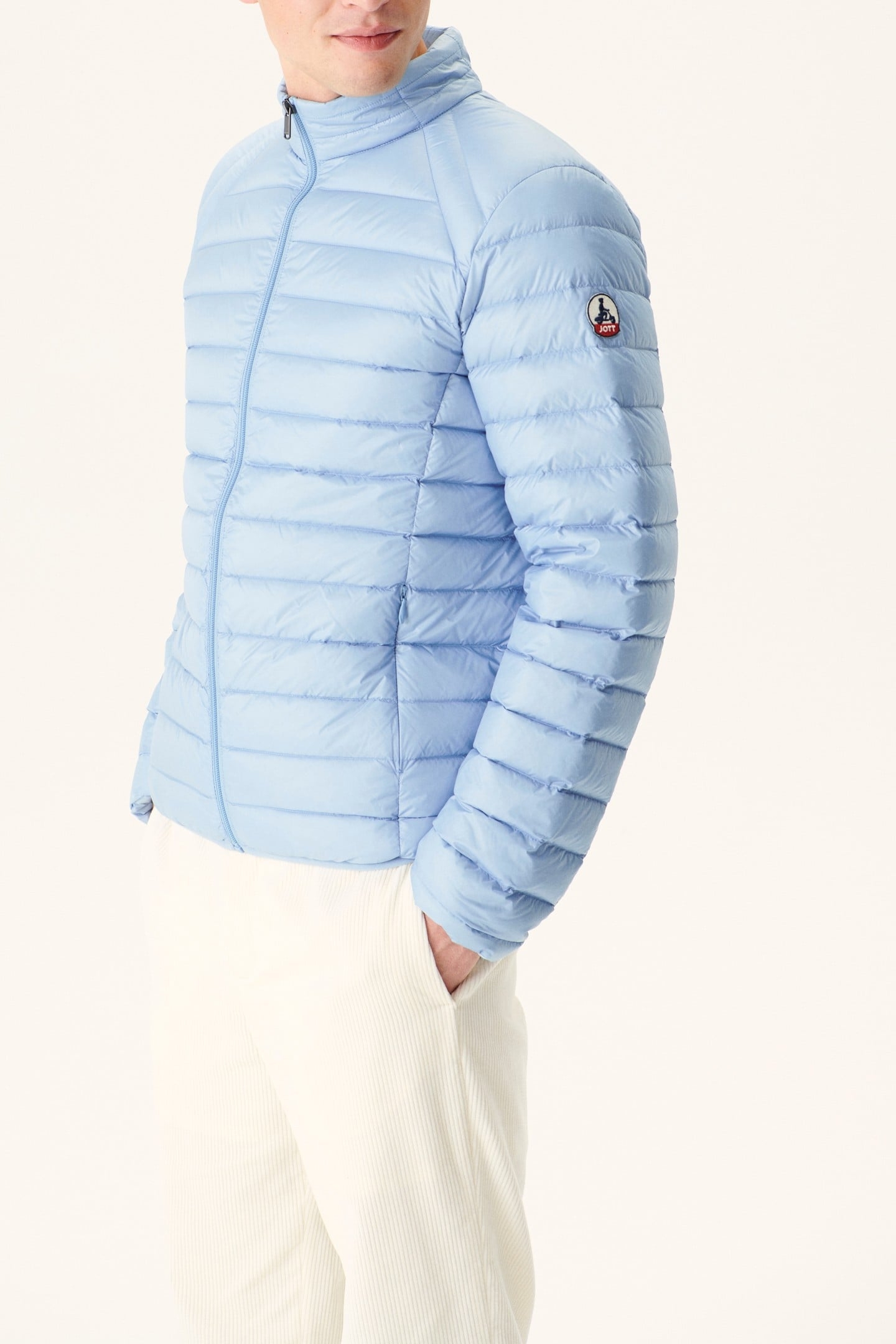 MAT DOWN JACKET SOFT BLUE 2