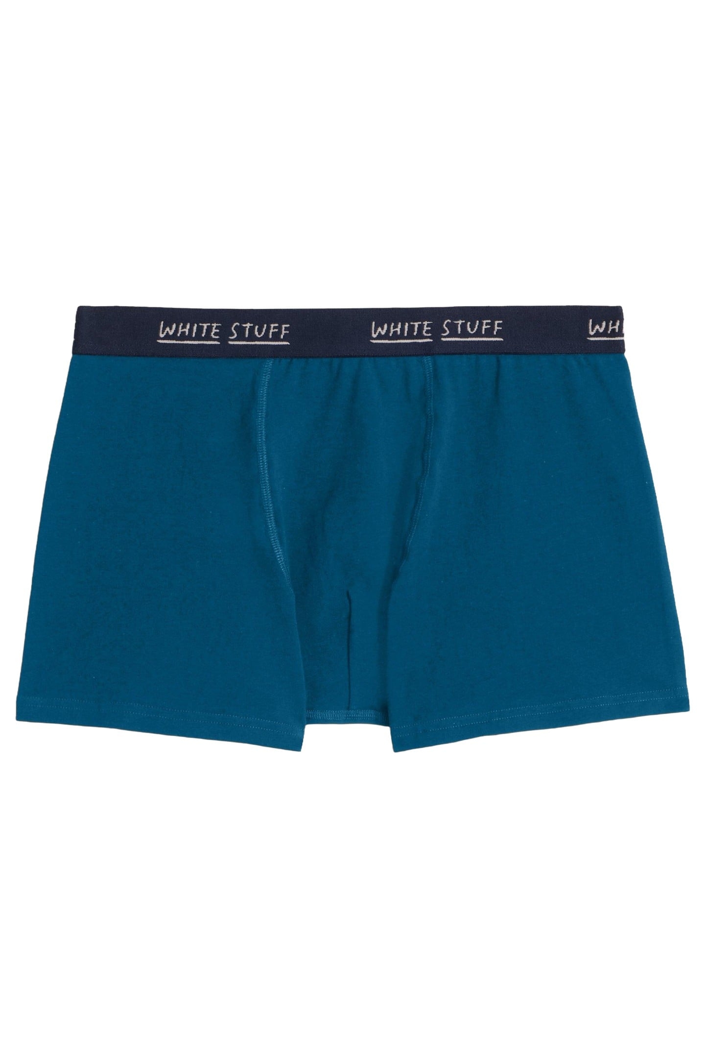 2PACK BOXERS - PLAIN & PRINT TEAL MULTI 2