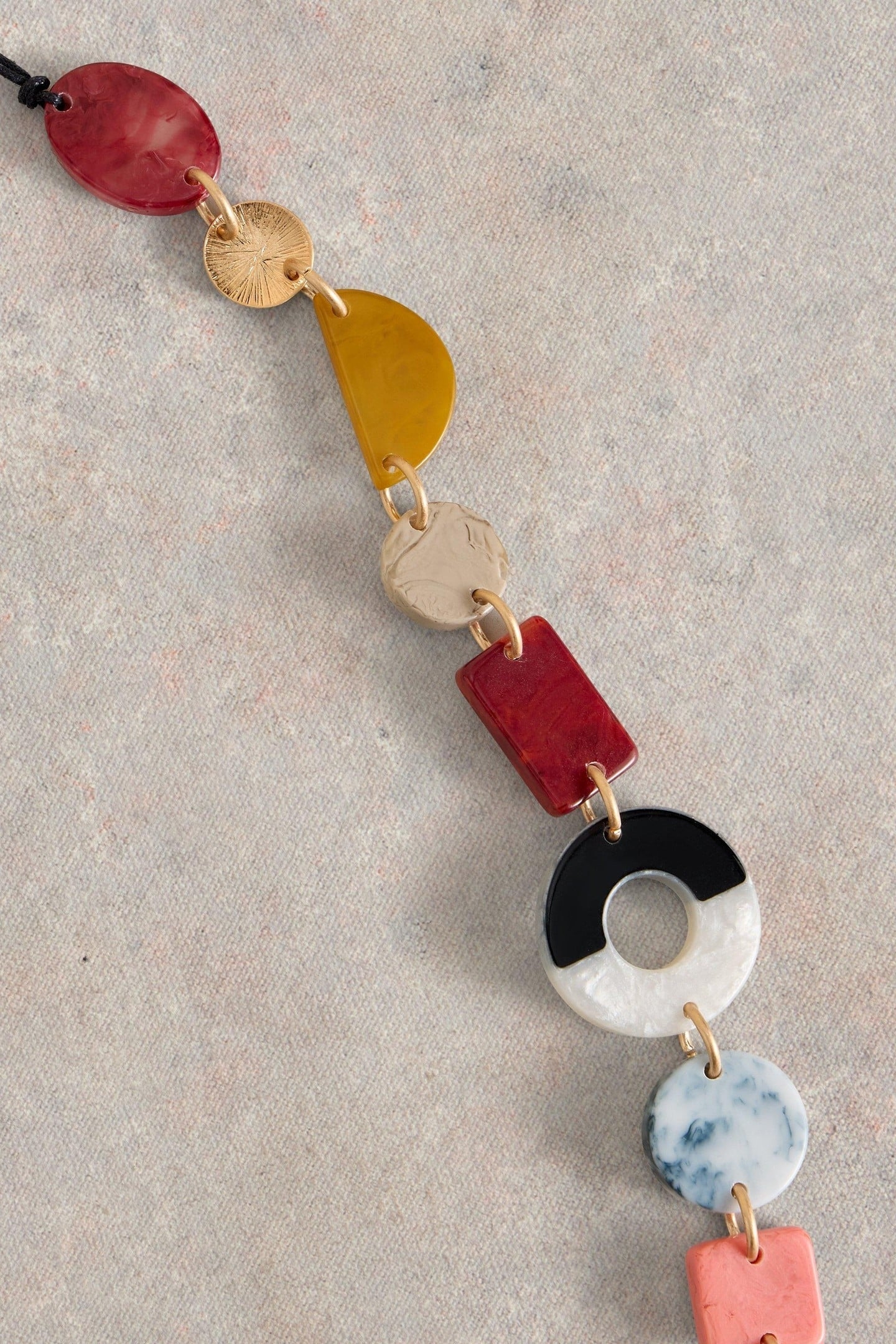 BELLFLOWER STATION NECKLACE PINK MULTI 2