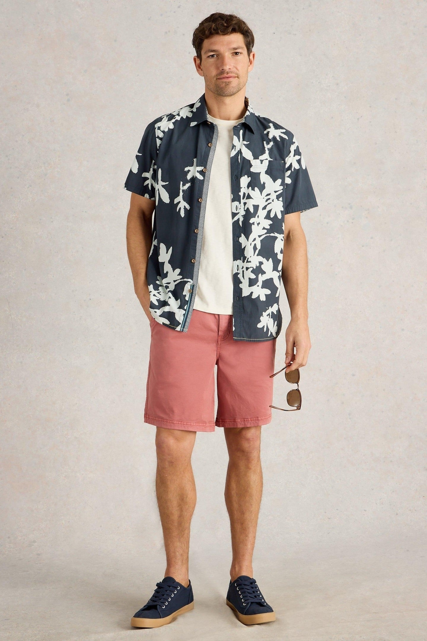 SUTTON DRAWSTRING SHORT DEEP PINK 1