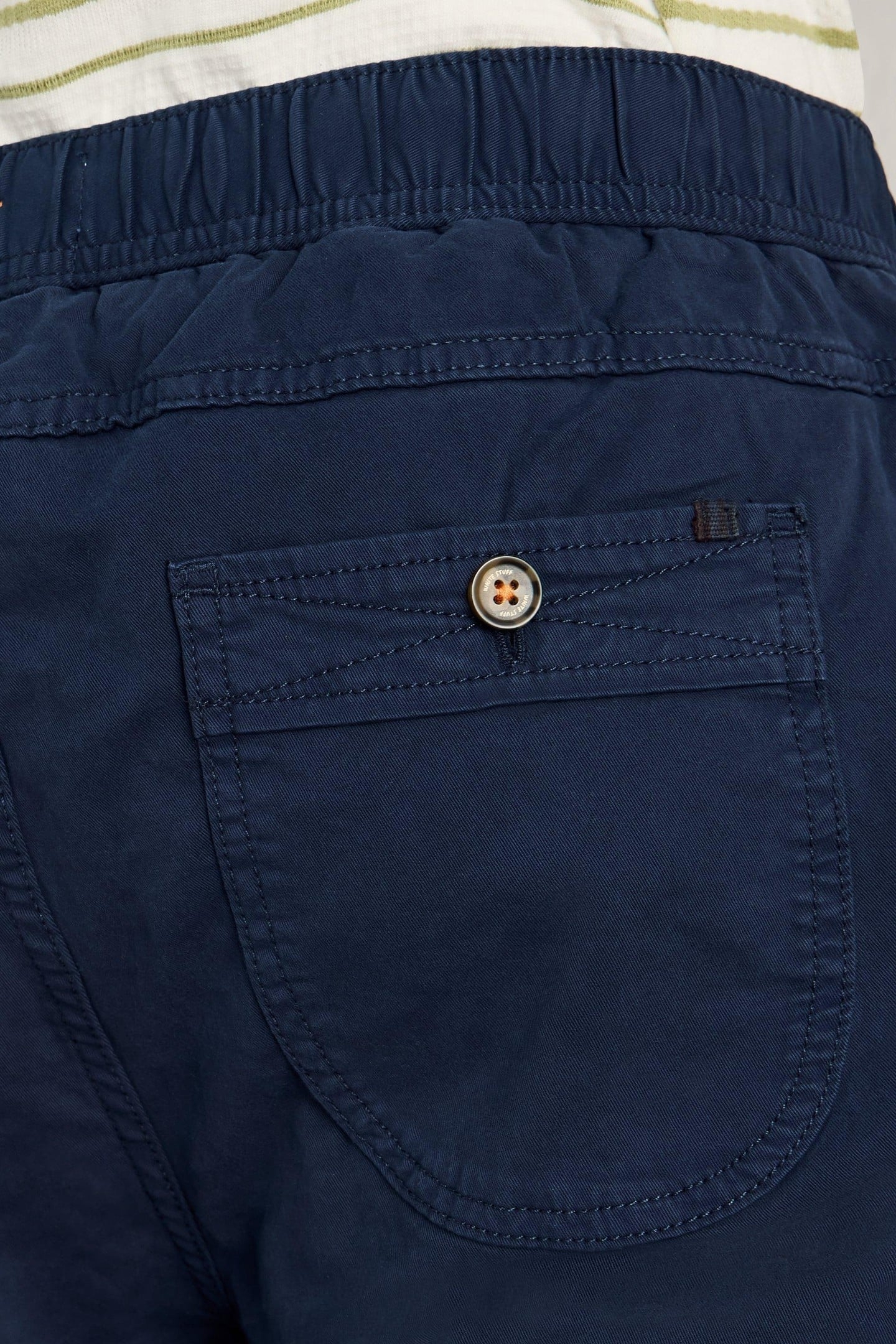 SUTTON DRAWSTRING TROUSER DARK NAVY 7