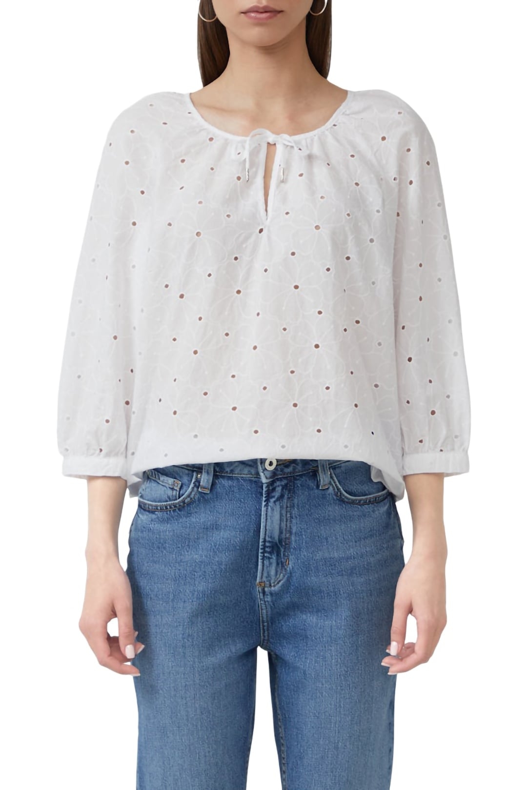 S.OLIVER-QS BLOUSES WHITE 1