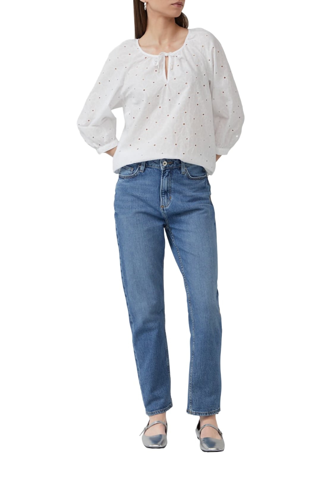 S.OLIVER-QS BLOUSES WHITE 2