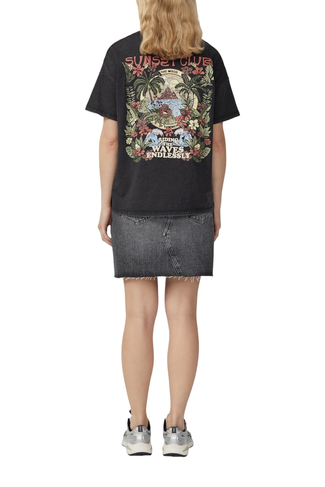 S.OLIVER-QS T-SHIRTS BLACK 3