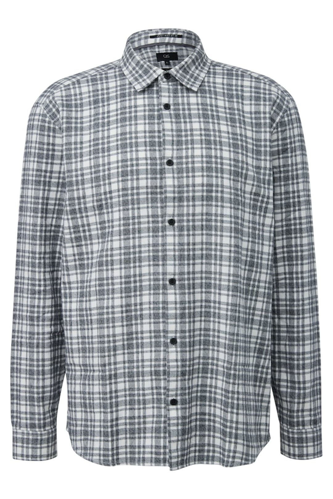S.OLIVER-QS SHIRTS GREY/BLACK 4