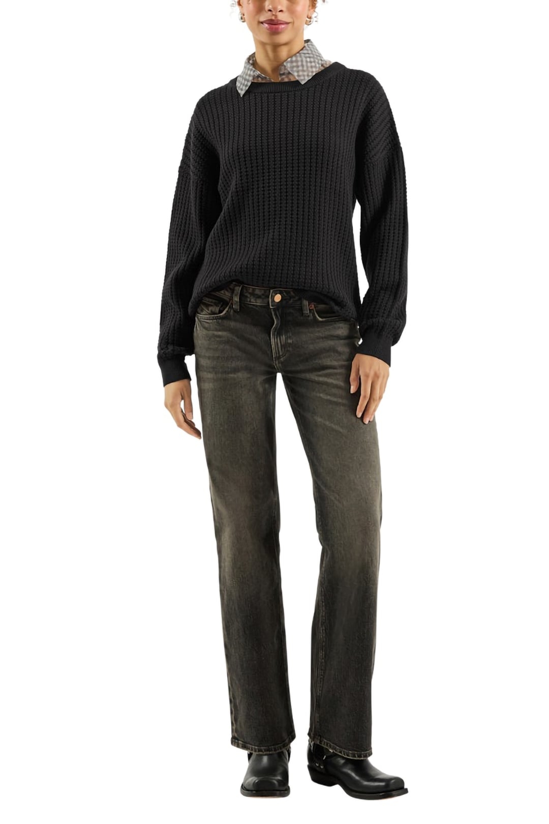 S.OLIVER-QS PULLOVER BLACK 2