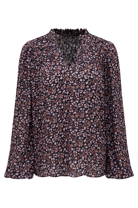 ERIKA RUCHED YOKE BOHO BLOUSE MARLO DITSY 6