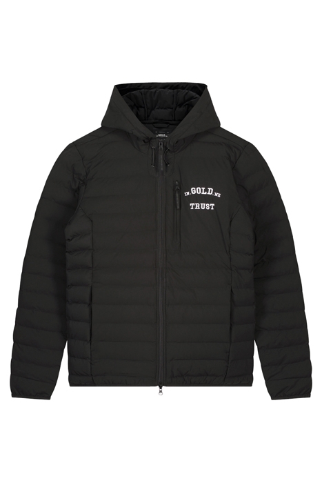 KIDS THE K1 HOOD JET BLACK 1