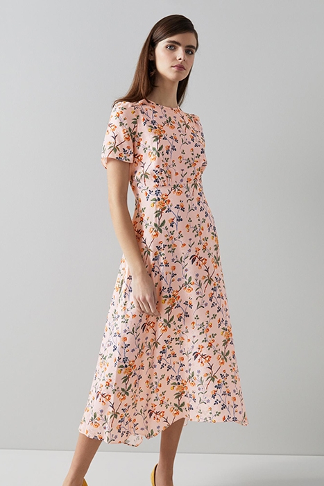 BOYD MIDI DRESS PINK 1