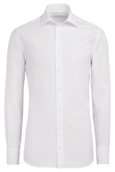 WHITE POPLIN SLIM FIT SHIRT WHITE 7