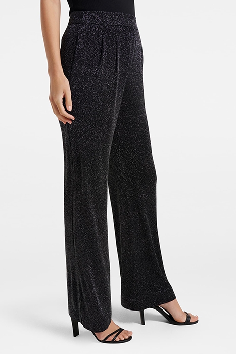 HARLOW GLITTER TAILORED PANT BLACK 4