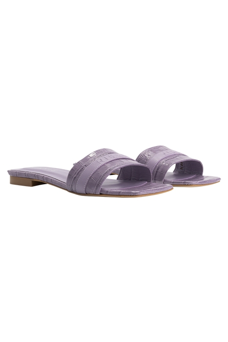 CROCO FLAT SLIDE LILAC 2