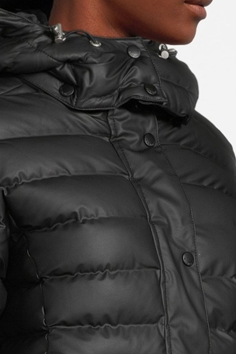 10 RAINP01 PADDED RAIN JACKET BLACK 5