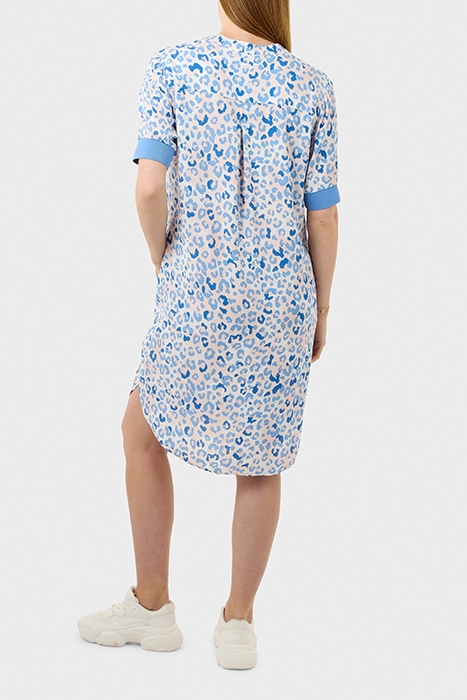 JURK MET ANIMALPRINT MAUVE CHALK 2