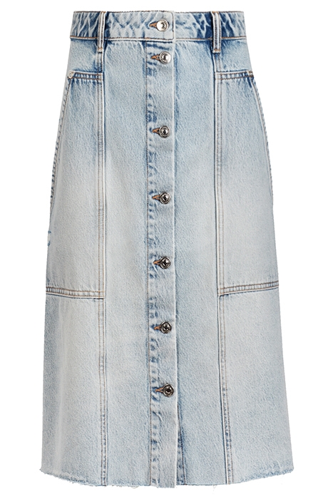 BONNIE DENIM MIDI SK INDIGO BLUE 1