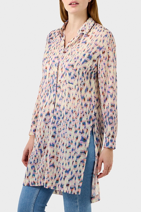 LANGE PRINT BLOUSE CLOUD DANCER 1