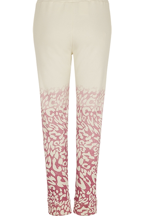BRÃŒHL HIGH WAIST PANTS EGRET GRADIENT LEO AOP 2