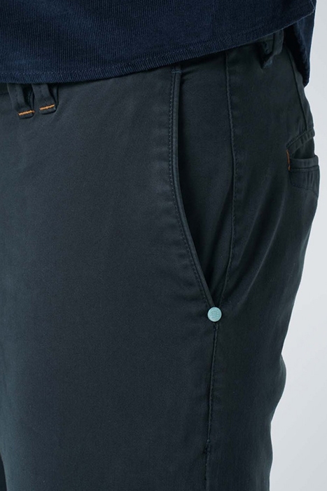 PANTS CHINO GARMENT DYED STRETCH RESPONSIBLE CHOICE CARBON B 5