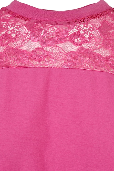 LADIES LACE TEE DRESS BRIGHTVIOLET 8