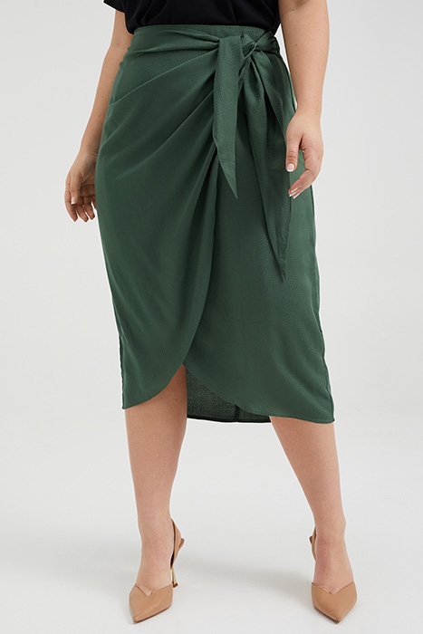 SKIRT MEDIUM LENGTH SEA GREEN 2