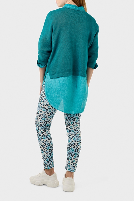 HOGE TAILLE ANIMALPRINT BROEK KAYAKING 4