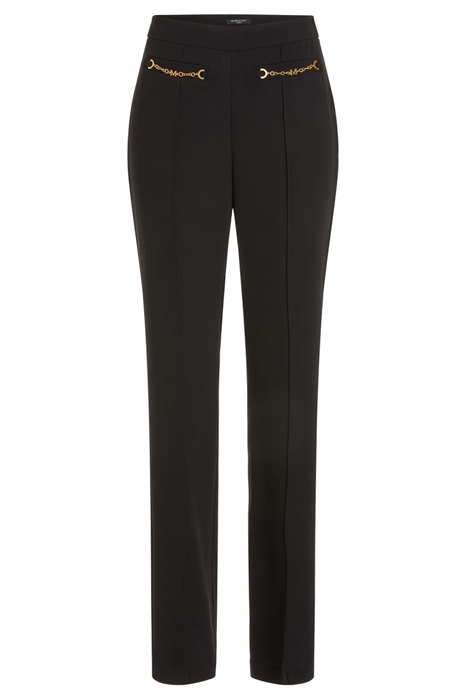 LILLIBETH PANT JET BLACK STRAIGHT 5