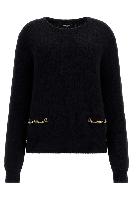 ELODIE SOFT SWTR TOP JET BLACK A996 4