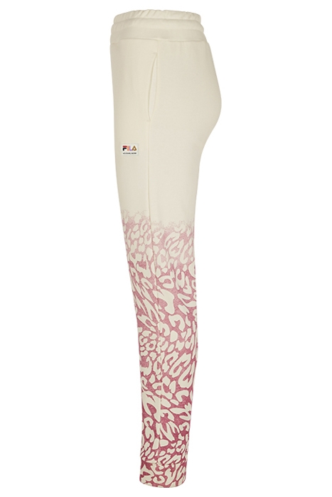 BRÃŒHL HIGH WAIST PANTS EGRET GRADIENT LEO AOP 3