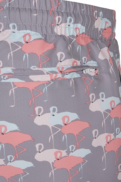 PATTERN SWIM SHORTS FLAMINGO AOP 6