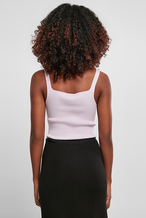 LADIES CROPPED KNIT TOP LILAC 3