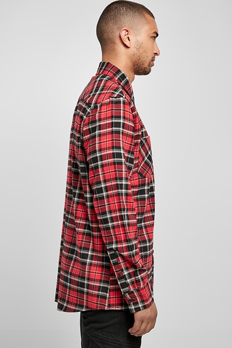 CHECKED ROOTS SHIRT RED/BLACK 6