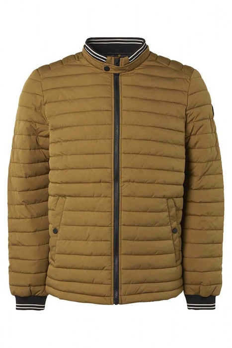 JACKET SHORT FIT PADDED DARK FUDGE 1