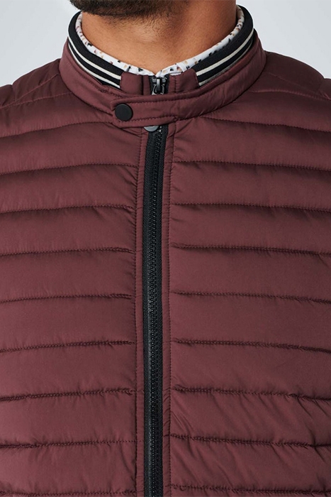 JACKET SHORT FIT PADDED PORT WINE 5