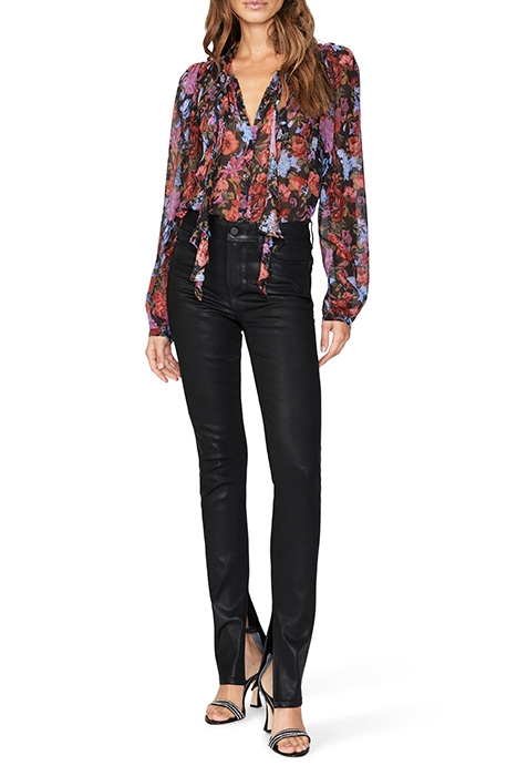 CONSTANCE SKINNY BLACK FOG LUXE COATING 3