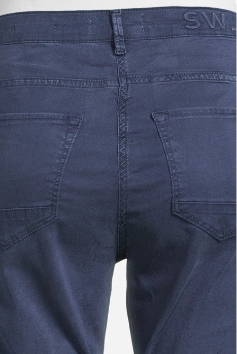 TROUSERS CASUAL LONG NAVY 4