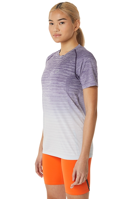 SEAMLESS SS TOP NIGHT SHADE/SOFT SKY 4