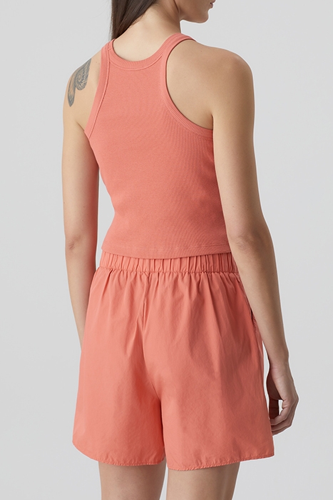 CLOSED WOMEN TANK CROPPED T-SHIRTS PEACH PEACH 2