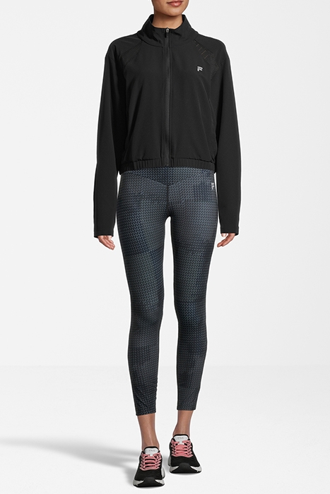 ROVERETO CROPPED JACKET BLACK 4