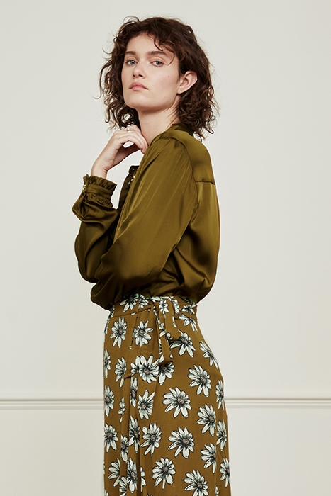 MIRA BOHO BLOUSE ODD OLIVE 5