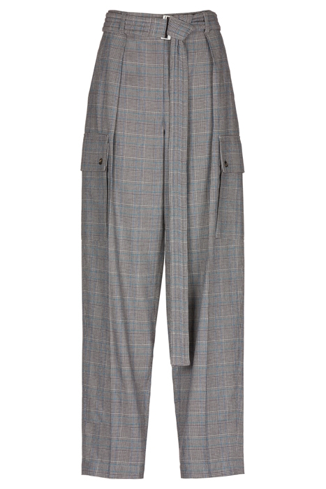 BATTLE TROUSER BROWN CHECK 1