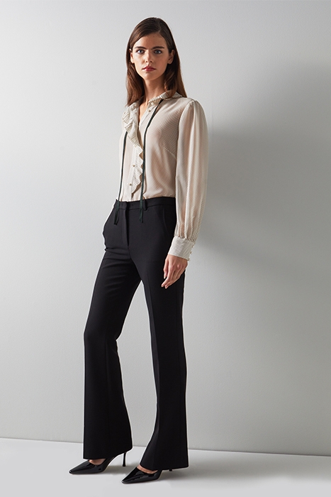 HALINA WIDE-LEG & FLARED JEANS BLACK 3