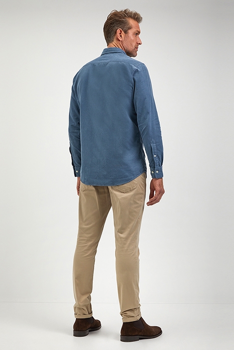 CORDUROY SHIRT GMD MEDIUM BLUE 3