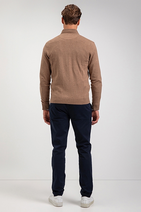 ZIP THRU CARDIGAN CARAMEL 4