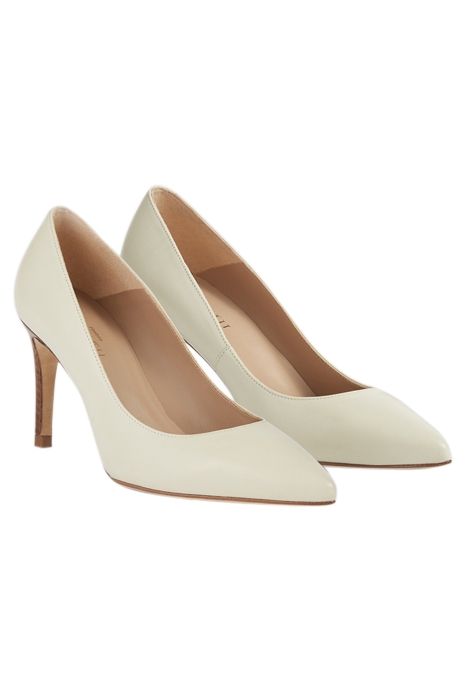 FLORET COURT HEEL WHITE 2