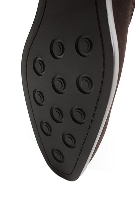 DARK BROWN BUCKLE BOOT 5