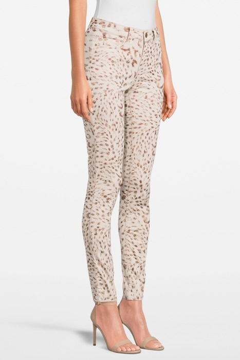 SKINNY PANTS STRETCHY FOIL PRINT ALPACA 4