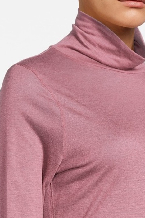 TOP TURTLENECK WOOL BLEND JERSEY MAUVE 5